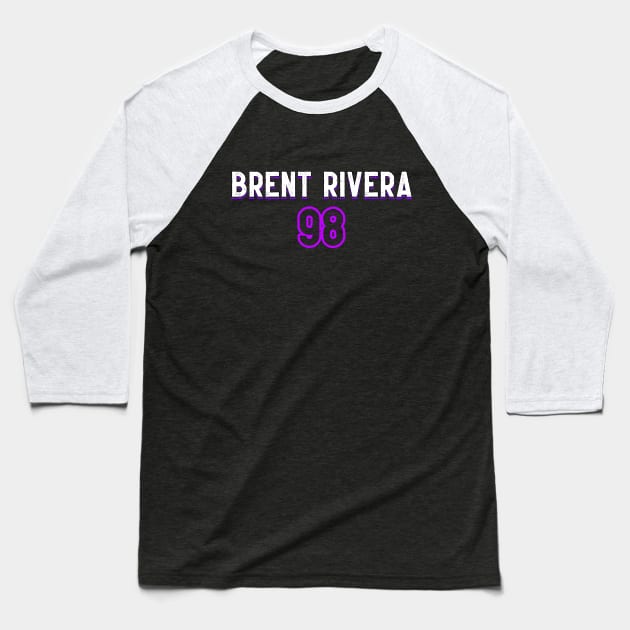 Brent Rivera v2 Baseball T-Shirt by Word and Saying